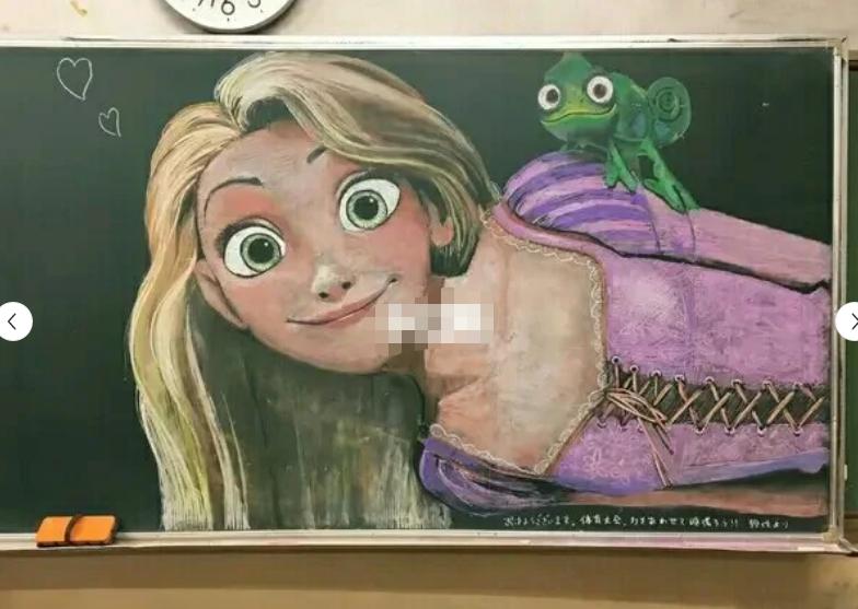 中学生画黑板报尽显少年朝气,学生画的黑板报惊艳全班