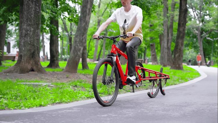 自行车轮胎改装全过程,史上最牛自行车轮胎