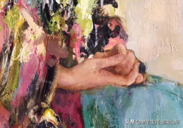 高清油画静物大师作品,欣赏超写实人物油画