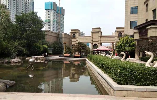 太原阳光汾河湾物业怎么样,走进太原市阳光汾河湾小区