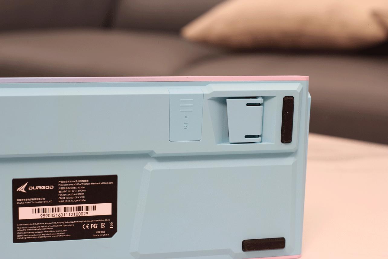 杜伽k330w热插拔机械键盘体验,杜伽k310樱桃黑轴键盘测评