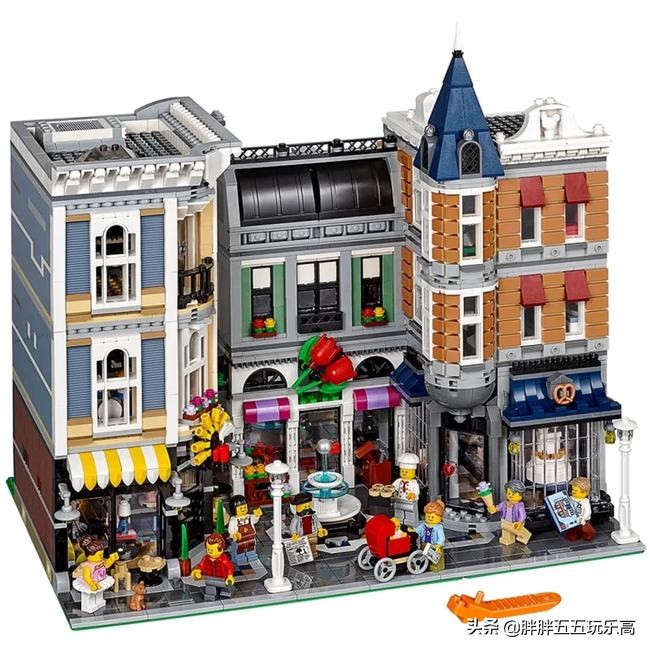 最大盒的乐高积木拼装视频,用十个乐高还原最大的乐高套装