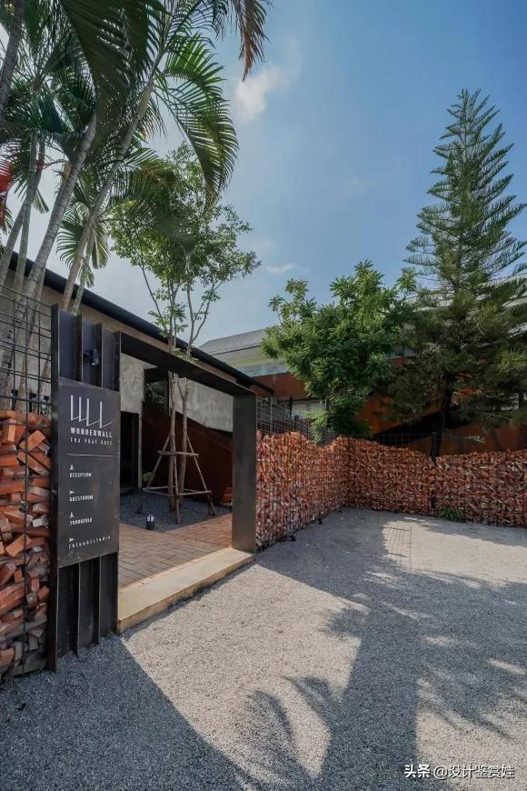 泰国清迈高墙酒店,泰国建筑风格酒店