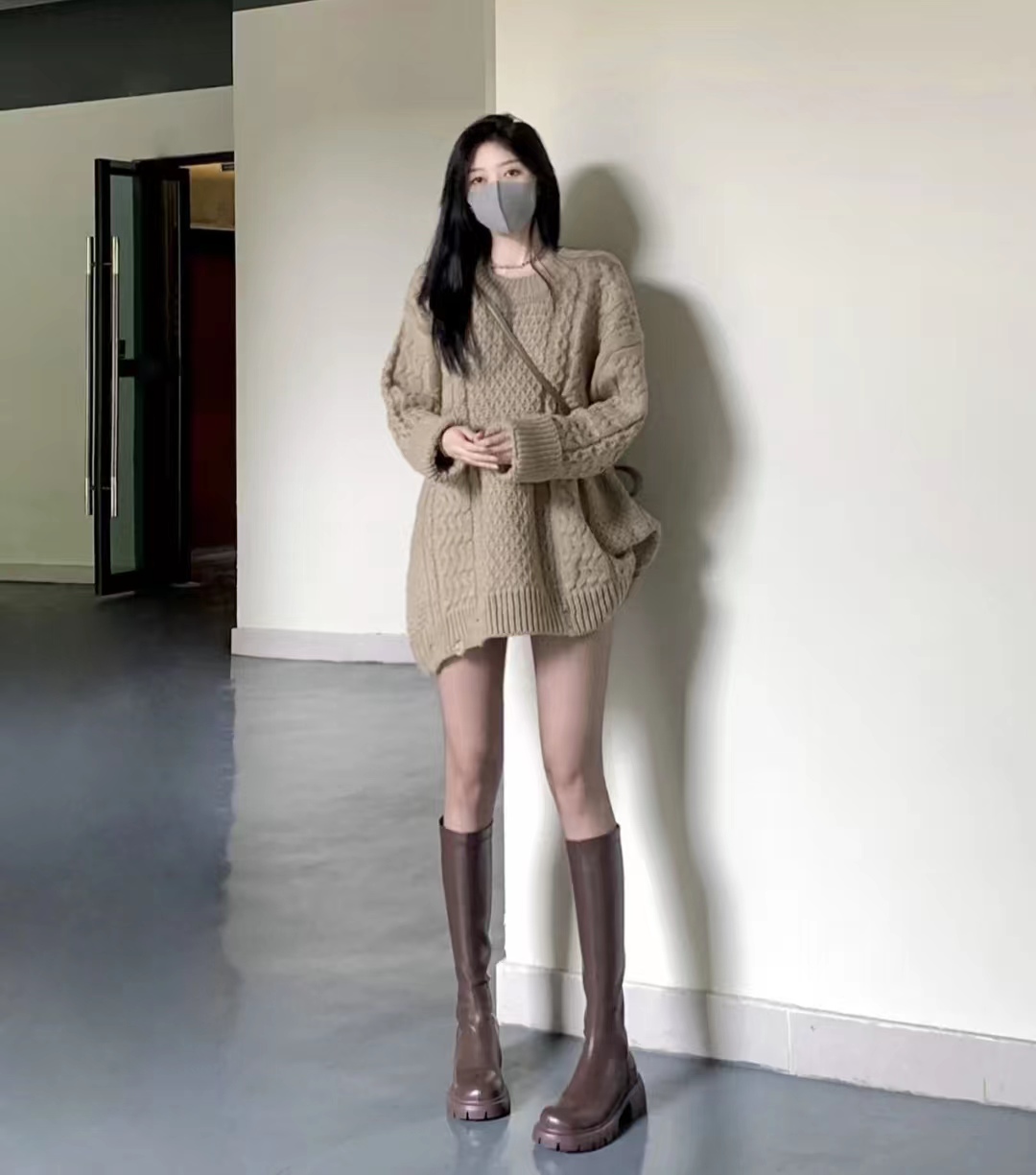 显高又显瘦的长筒靴,显瘦百搭又好看长筒宽靴