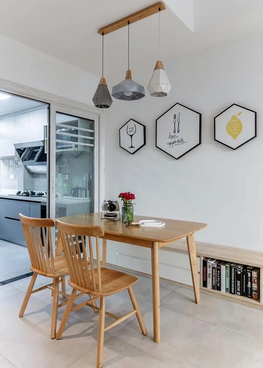 小户型餐厅卡座设计30款,小户型3平米卡座餐厅