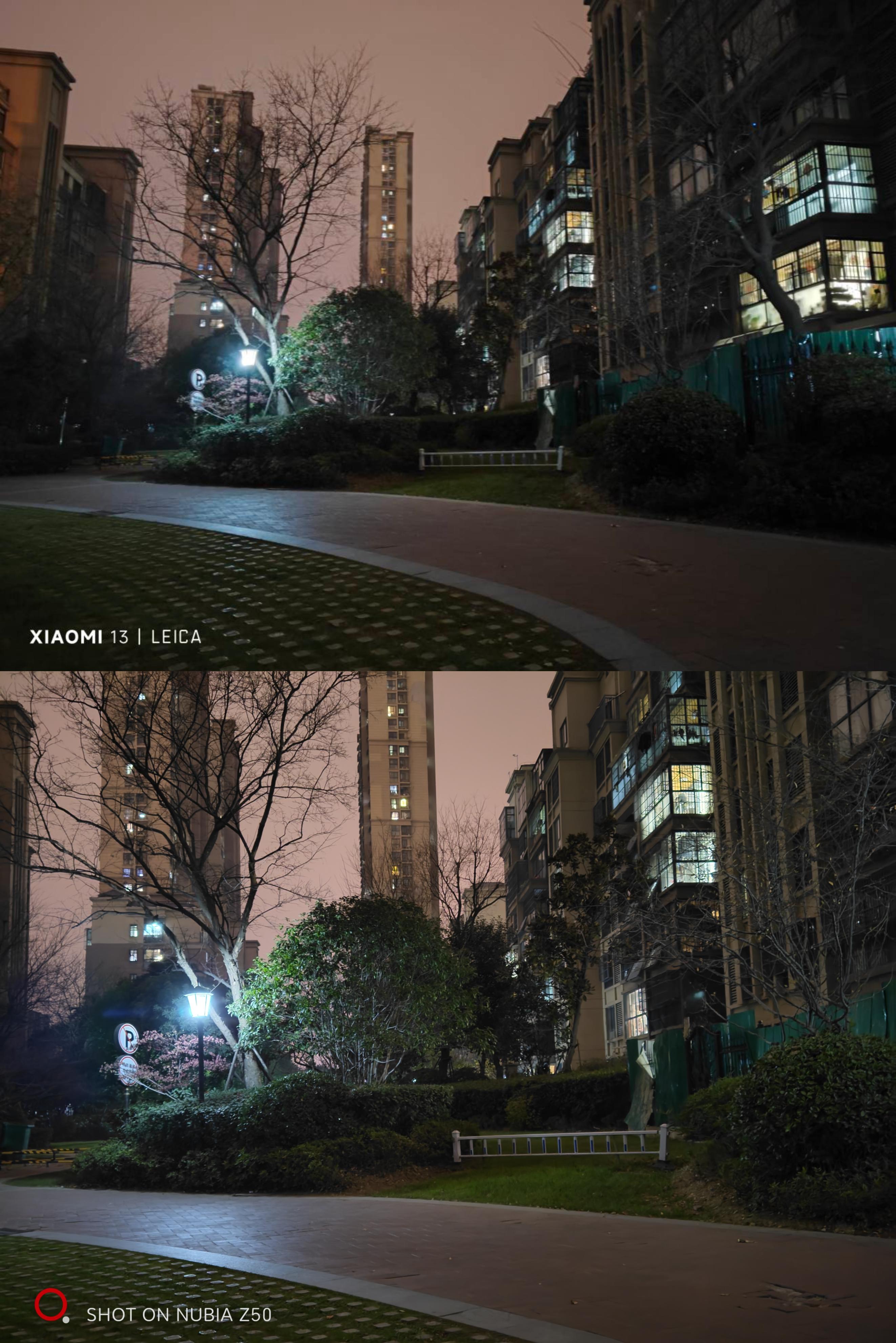 努比亚z50和小米13拍照对比视频,骁龙8gen2同海思麒麟9000对比