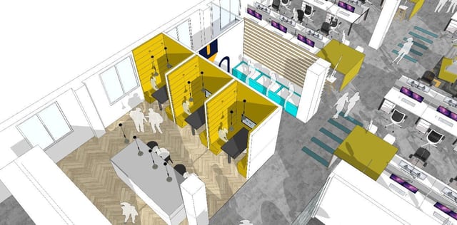做科技感的办公室设计理念是什么,用办公软件快速做组织架构图