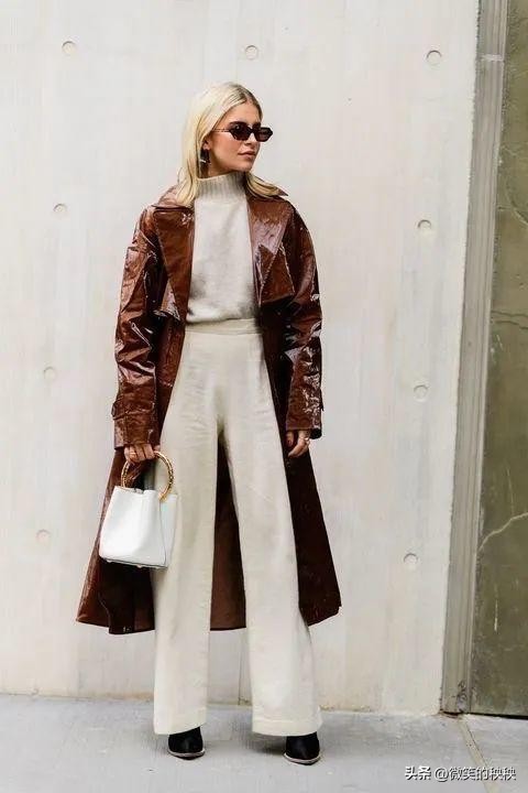 时髦和保暖兼具的樱花裤,秋冬必备小脚裤选这几款就够了