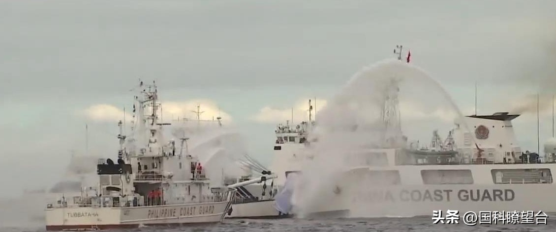 海南海警巡逻舰视频,海警舰艇编队巡航钓鱼岛
