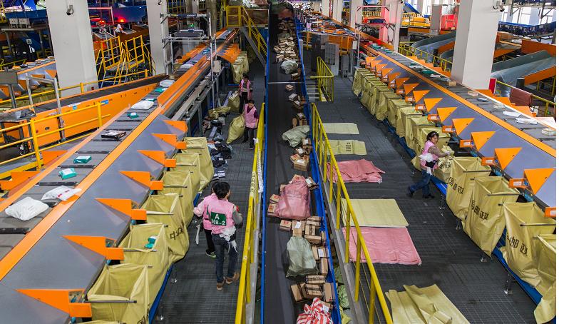 双11当天全国快递收快递6.39亿件,双11首日全国共揽收快递5.69亿件