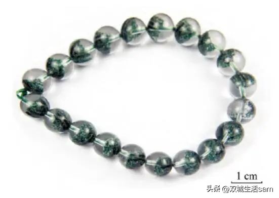 真正的绿幽灵水晶价格,天然水晶散珠绿幽灵