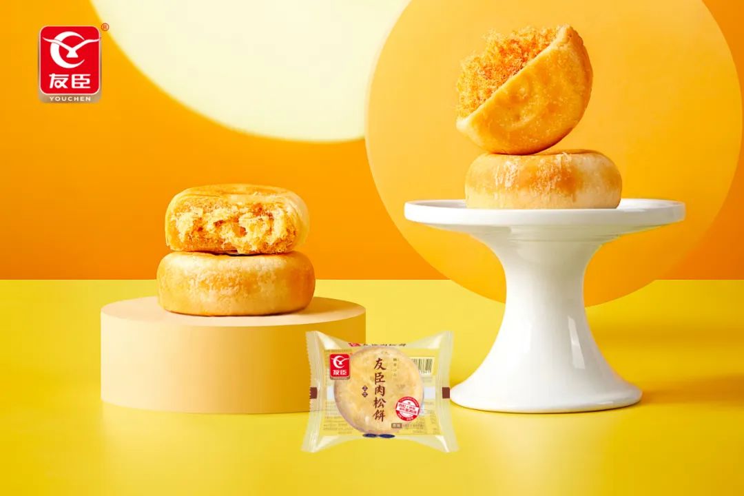 友臣新款肉松饼,友臣肉松饼老款