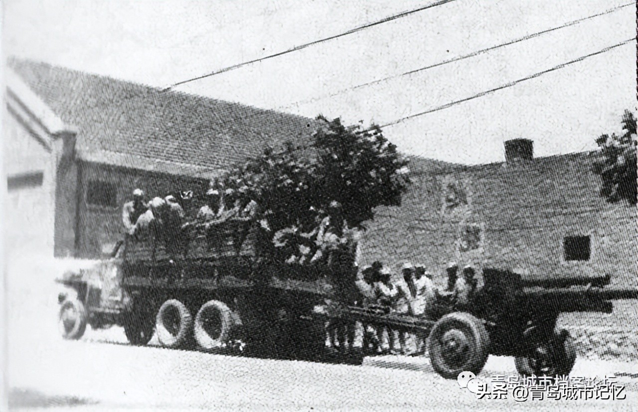 青岛解放75周年图片,青岛解放七三年纪念日