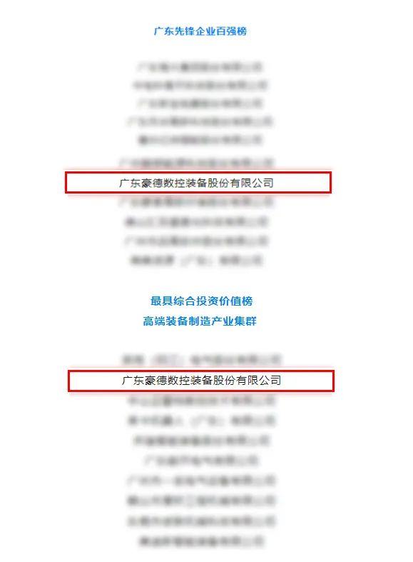 广东豪德数控开料机,中国品牌世界