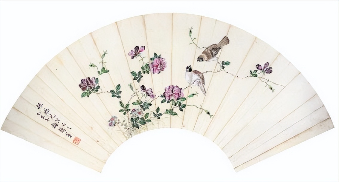 湖庄消夏历代名家扇面作品展,名人花鸟扇面作品欣赏