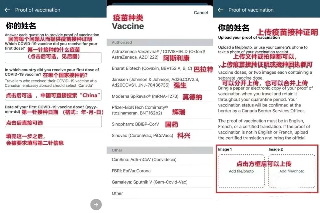 加拿大入境还要填ArriveCAN吗,加拿大入境卡能用中文填写的吗
