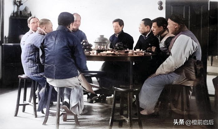 超清彩修复！1911年的福建福州，新娘头上扣竹篓，竟然还有弃婴塔