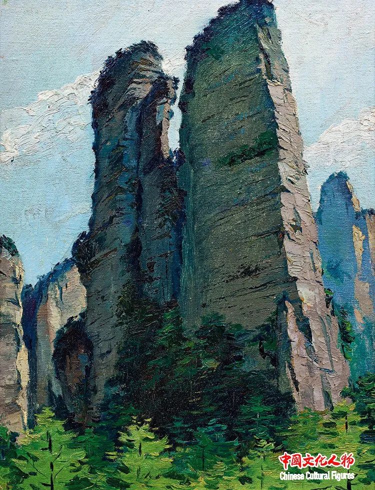 韩玉臣太行山写生油画水平,韩玉臣美术展