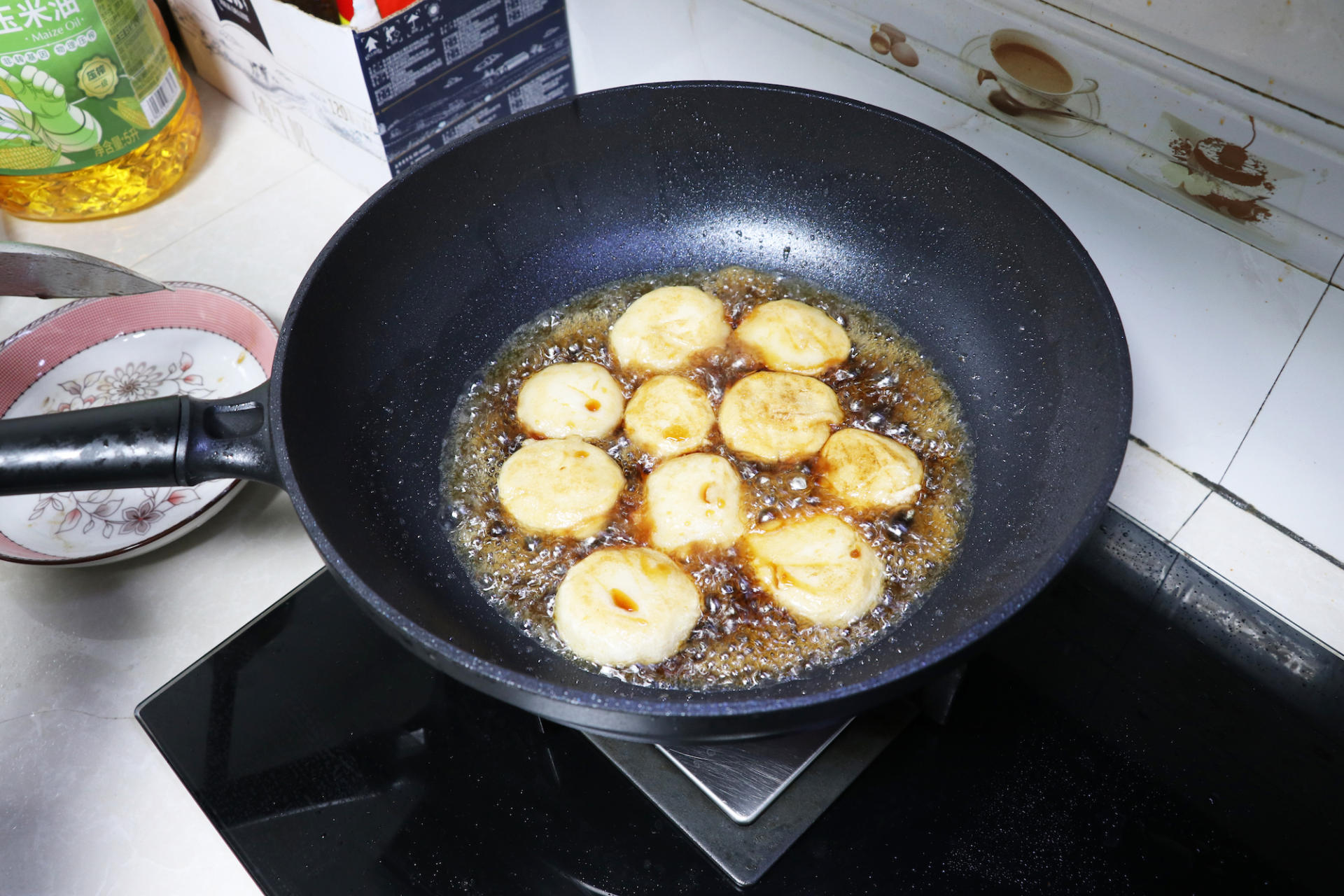 平底锅不粘锅燃气专用九阳,九阳少油烟不粘锅平底锅家用