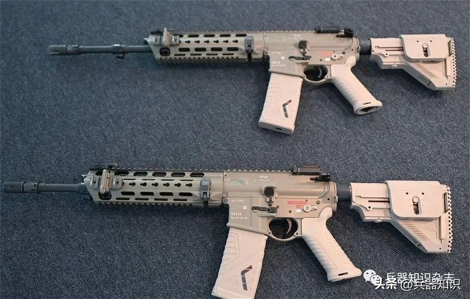 现实hk416a8步枪魔改满配,德国未来装备hk416a8