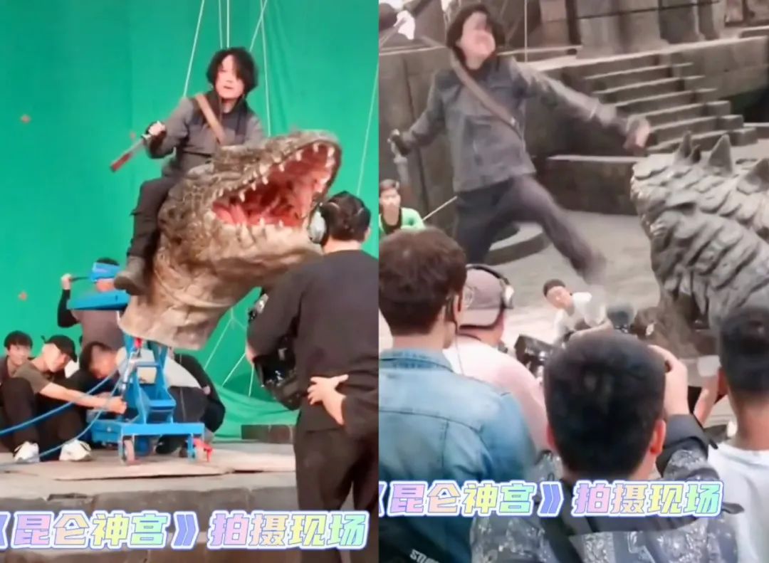 潘粤明张雨绮鬼吹灯花絮,昆仑神宫潘粤明张雨绮高甜