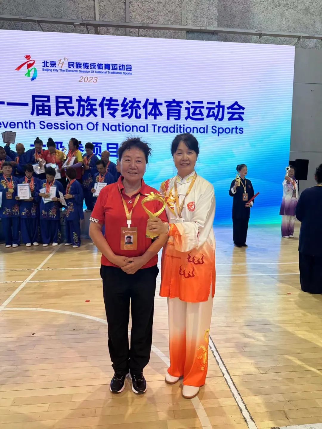 海太24拳太极队勇夺北京第十一届*运民**会太极八法五步项目冠军感悟