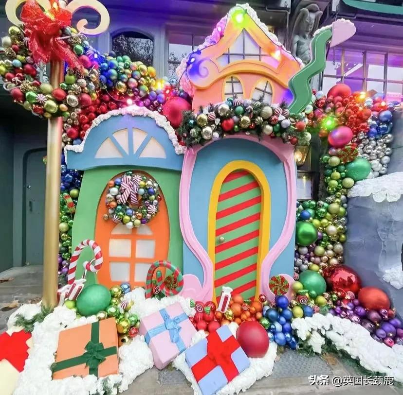 伦敦圣诞橱窗,2021年英国圣诞