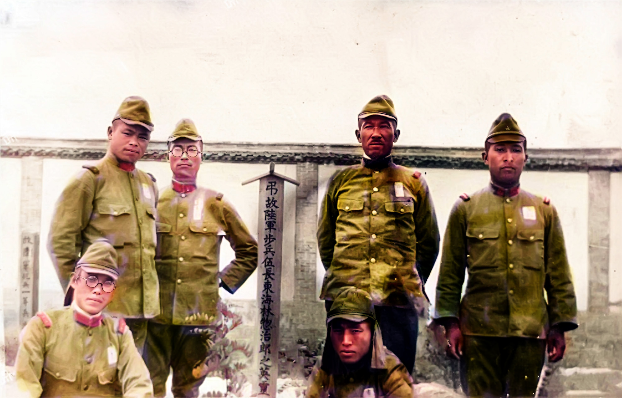 80多年前的山西临汾，小汉奸面目可憎，帝尧庙古色古香