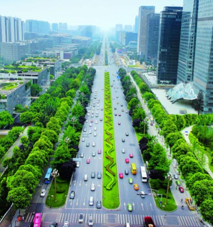 天府大道哪一年发展的,天府新区的天府大道发展好吗