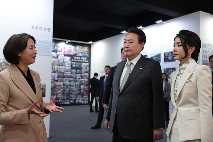 韩第一夫人,韩第一夫人着装