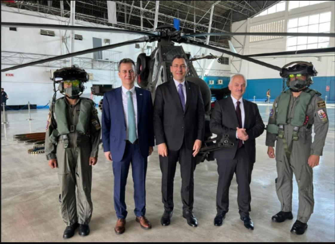 土耳其t129直升机服役,土耳其t129直升机与中国武直10对比