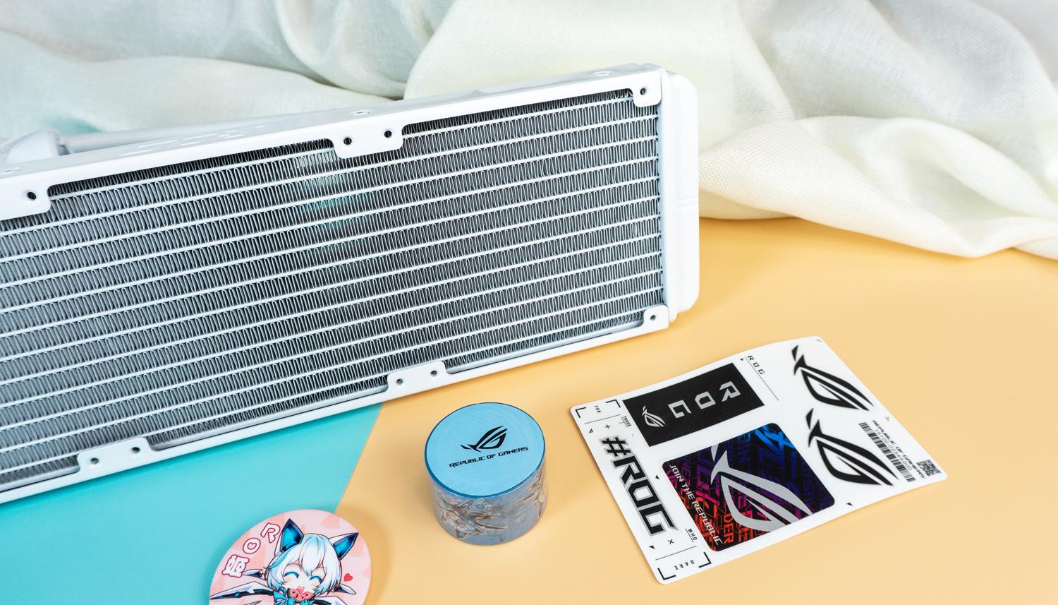 华硕rogstrixlcii360水冷,华硕rog吹雪360argb一体式水冷