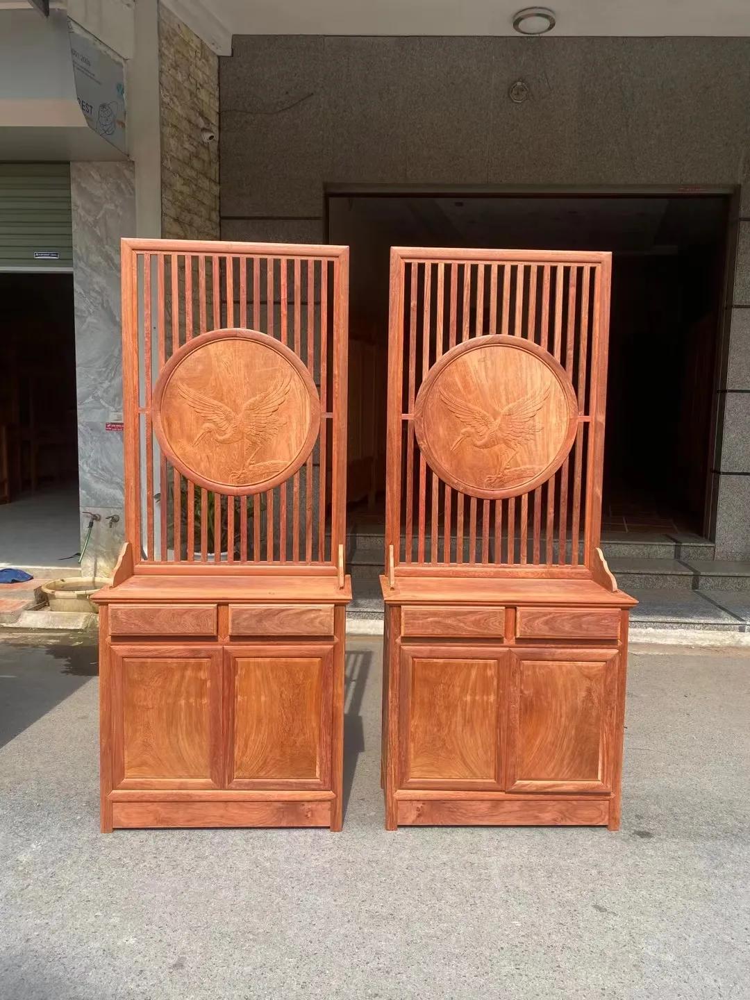 红木屏风工厂店,红木屏风柜价格