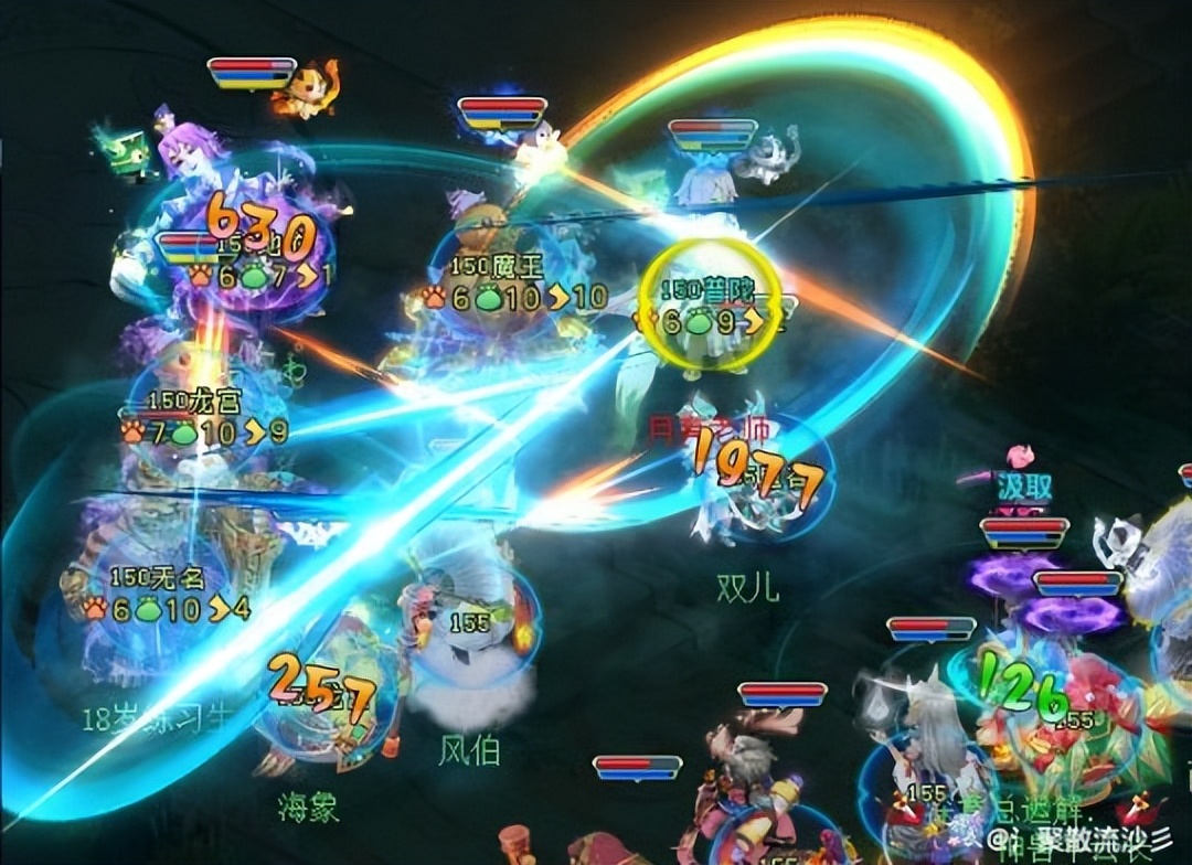 搭配多物理阵容，神武无名谷三个流派，掌握这七个操作！