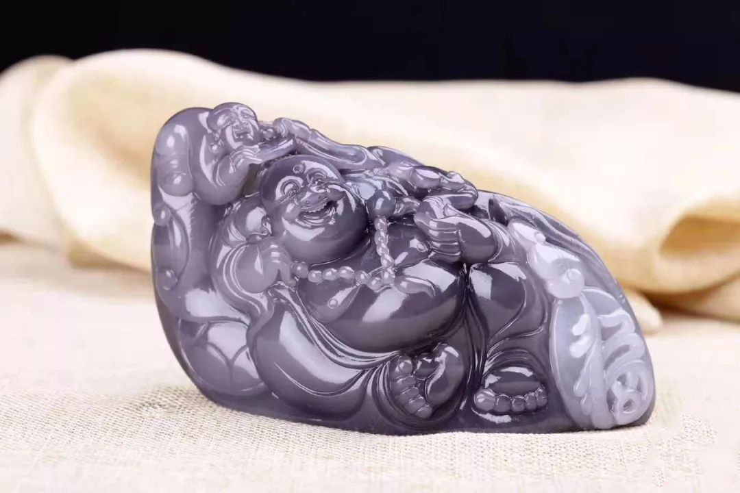 极品和田玉烟紫料,潜力股中的潜力股