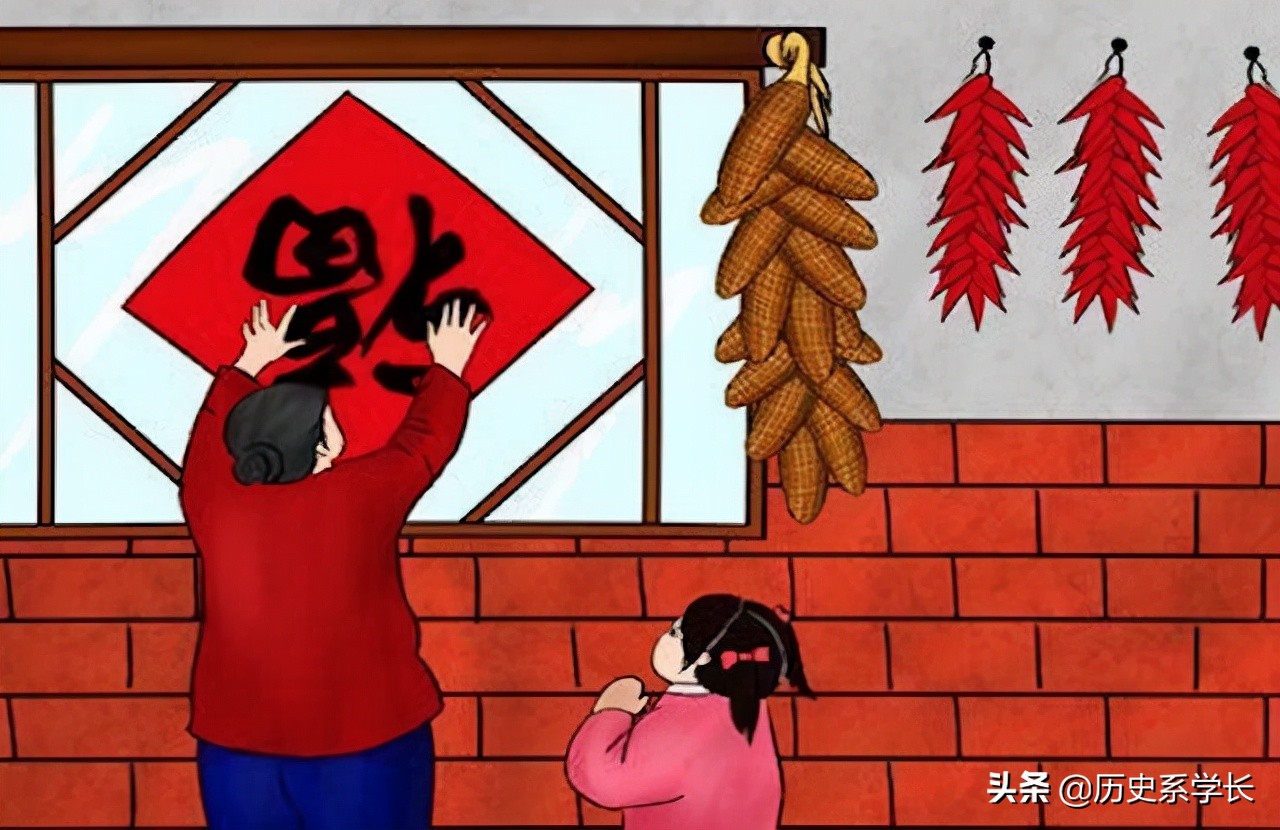 春节贴对联怎么区分上下联,春节贴对联儿怎么贴是正确的