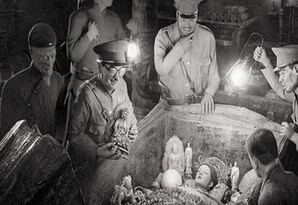 孙殿英盗慈禧太后的墓全过程,孙殿英盗慈禧墓真实记载