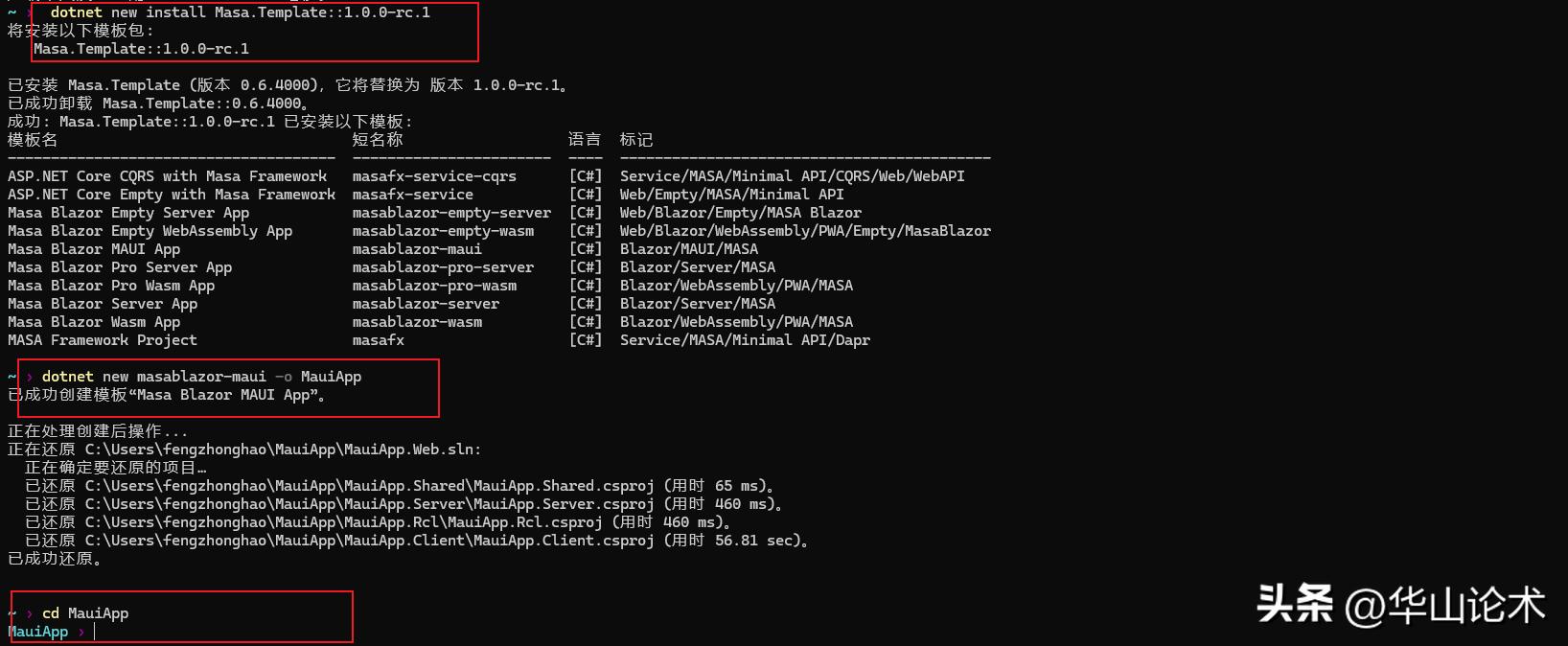 maui跨平台应用开发实战,mauiblazor开发教程