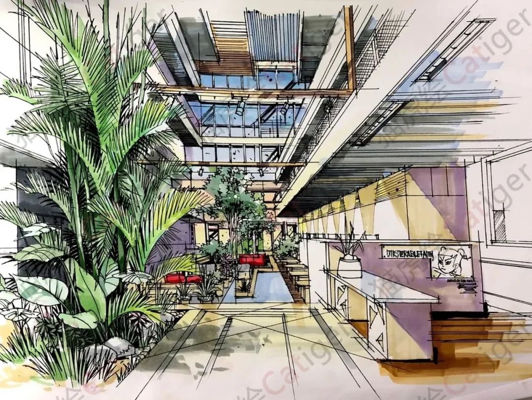 猫虎画,猫虎绘画