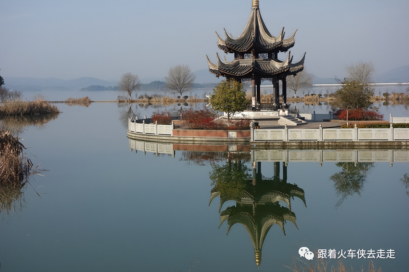 江苏宜兴西渚镇云湖风景区,西渚镇云湖紫薇园