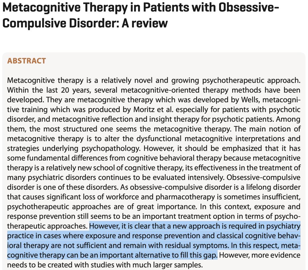 强迫型人格障碍怎么治,强迫障碍最有效的心理治疗