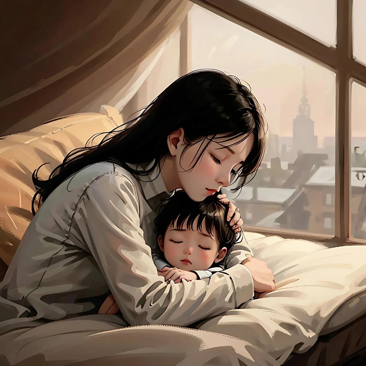 亲子准爸爸妈妈头像,亲子头像双胞胎男孩和妈妈