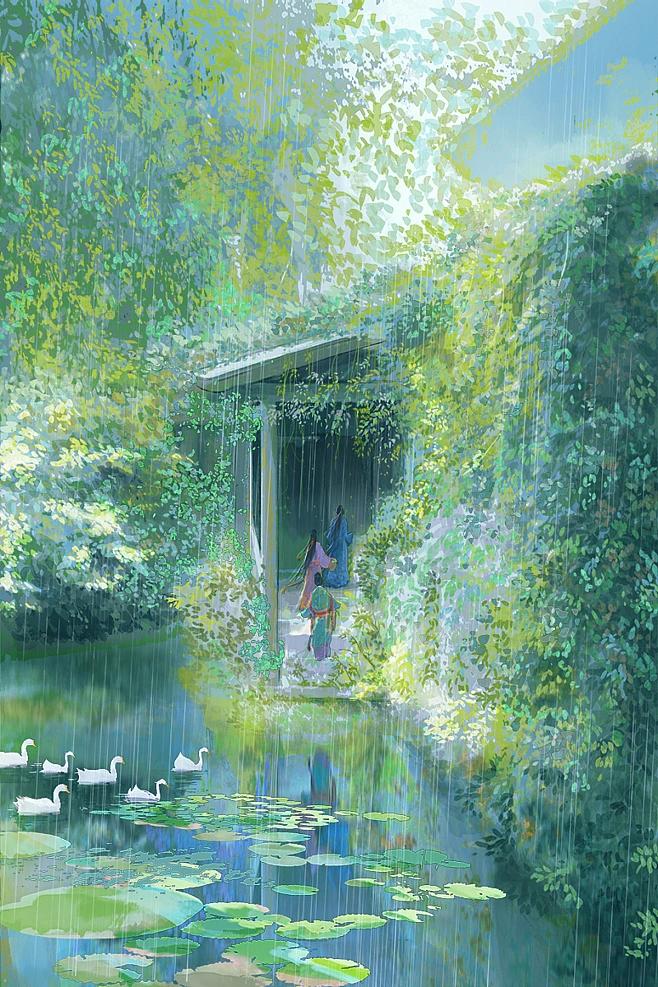 小学一年级描写春雨的句子摘抄,描写春雨淅淅沥沥优美句子摘抄