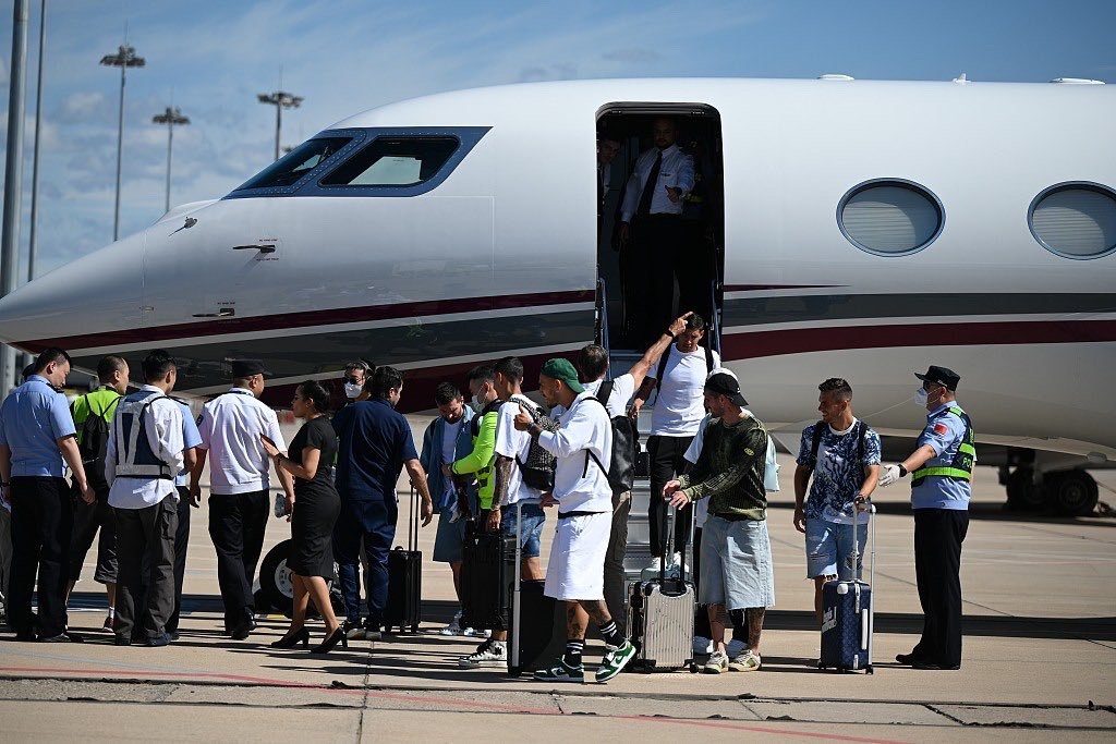 梅西北京顶流,梅西北京接机直播