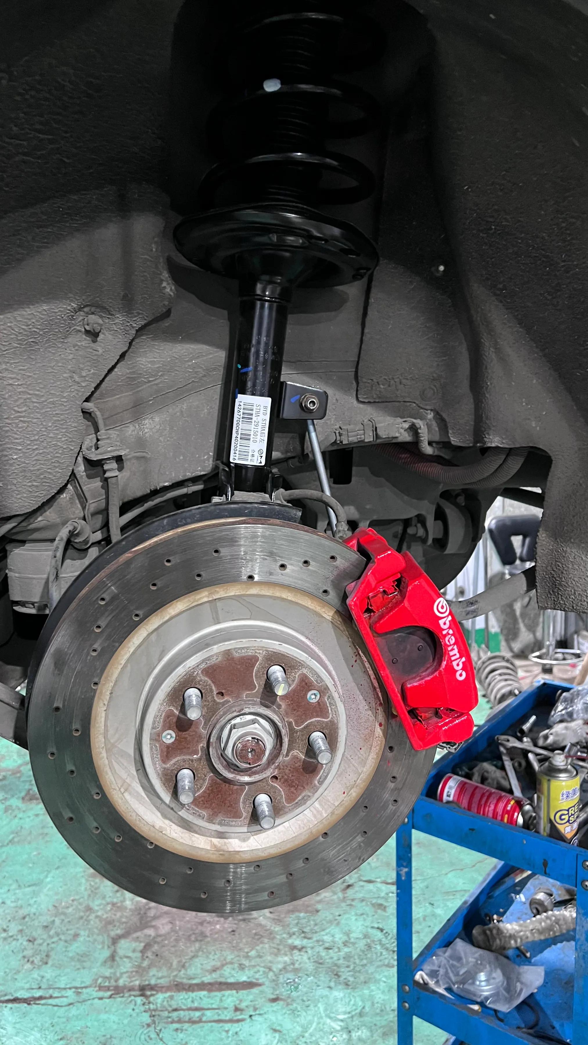 19款唐EV更换FSD减震+寸套使用感受