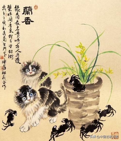 白石虾的作品欣赏,百岁绘画大师齐白石