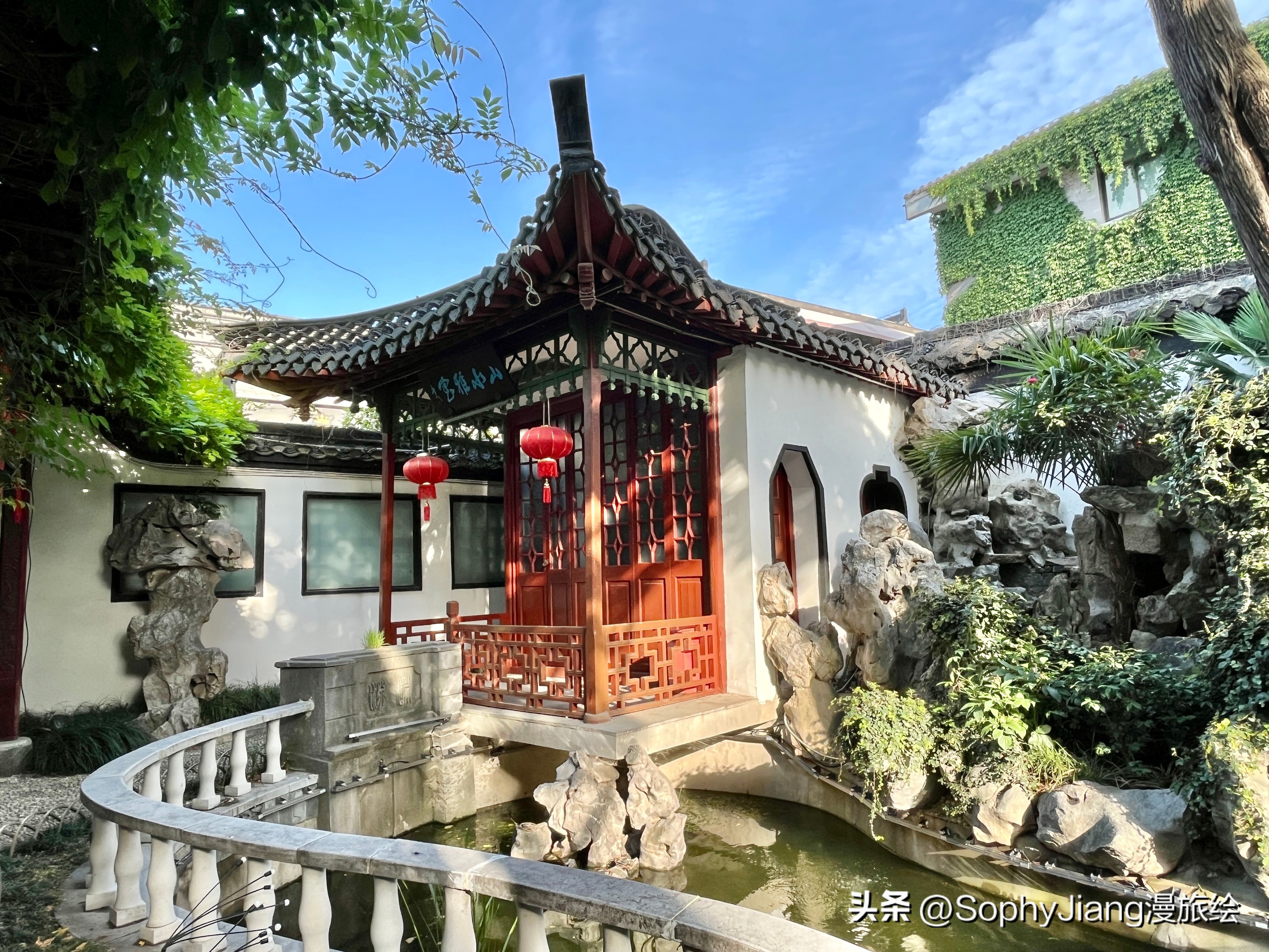 住在扬州盐商大宅门里，晚清珍园酒店体验及周边老街逛吃