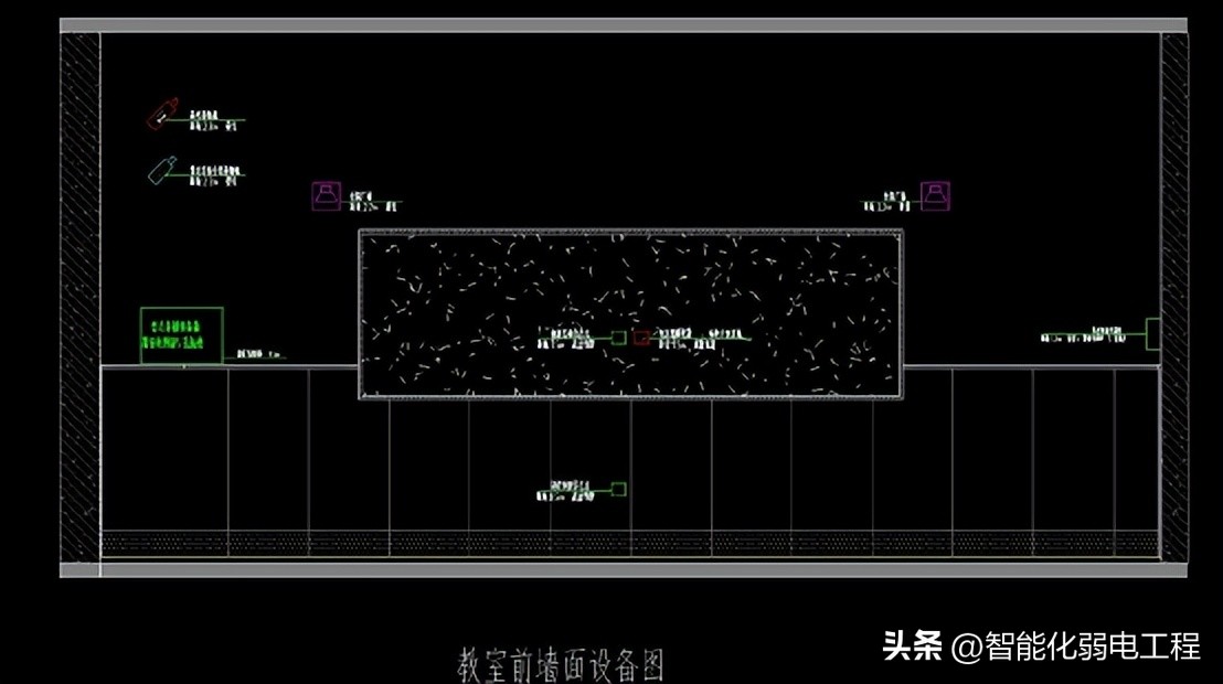 教室平面图cad高清图,智慧教室布置效果图