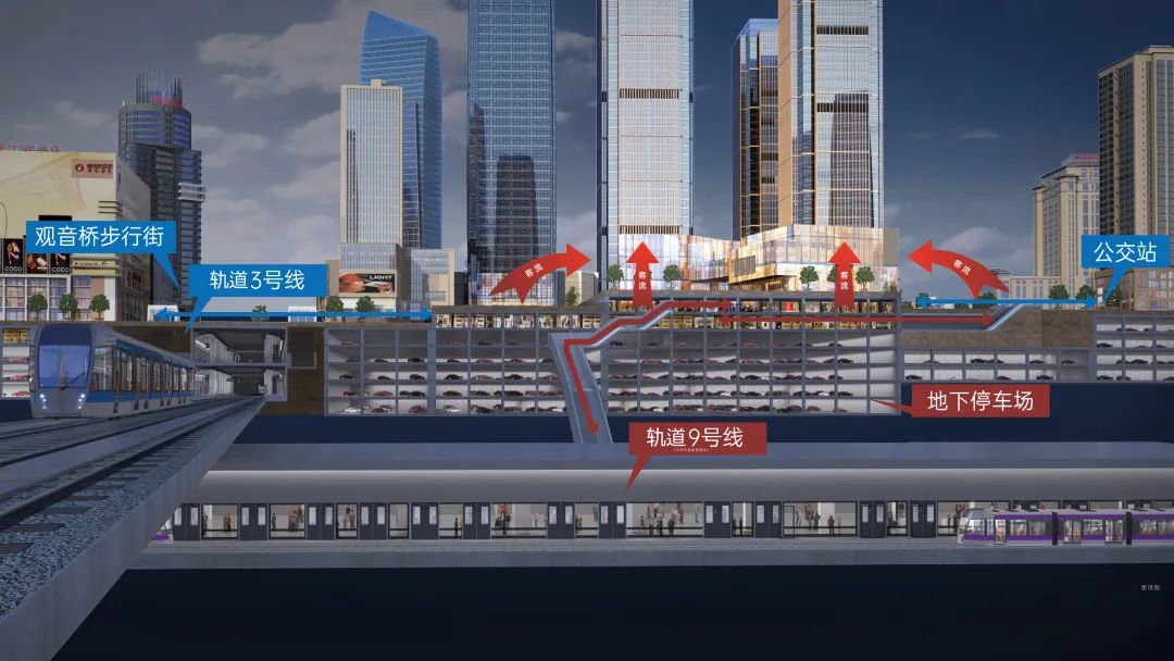 250米+154米！重庆“隆鑫时代中心”T2栋竣工交付