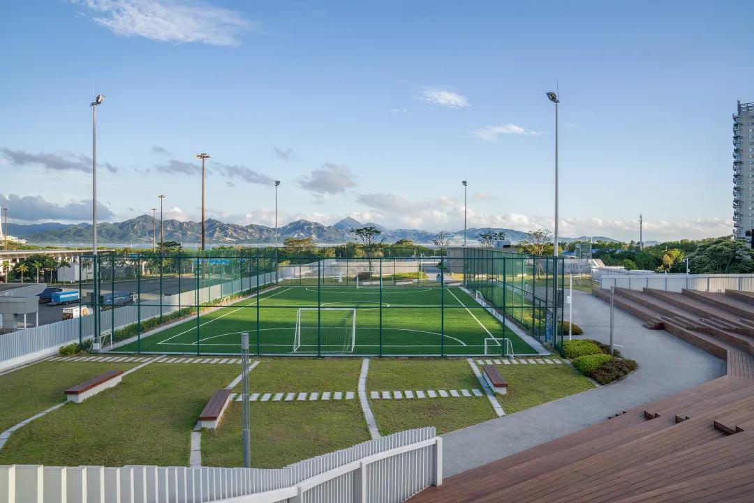 大湾区最大的“屋顶花园-将闲置屋顶变身深圳湾体育训练基地